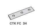 Нож твердосплавный 50.0x 9.0x1.5 KCR08 / CTK FC /