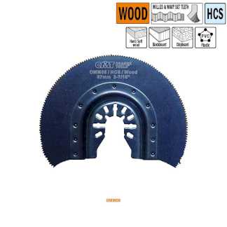 Сегментные пильные диски для обработки древесины и пластика серия OMM08