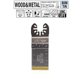Погружное пильное полотно "extra-long" 32 мм для древесины и металла серия OMM13