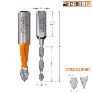 Распродажа - свёрла сквозные с увеличенным ресурсом X-TREME СМТ