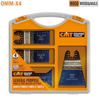 Набор OMM-X4 из 4 инструментов с универсальными оправками для мультифункционального резака 