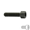 Винт TCEI M8x25 UNI-5931 для фрезы 663.201
